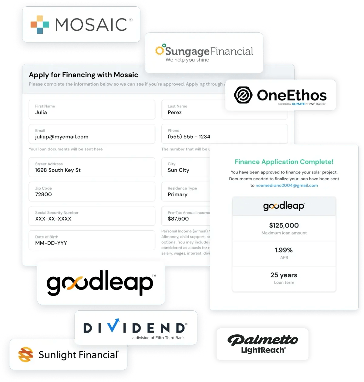Enerflo Solar Software Platform Lendflo Financing.